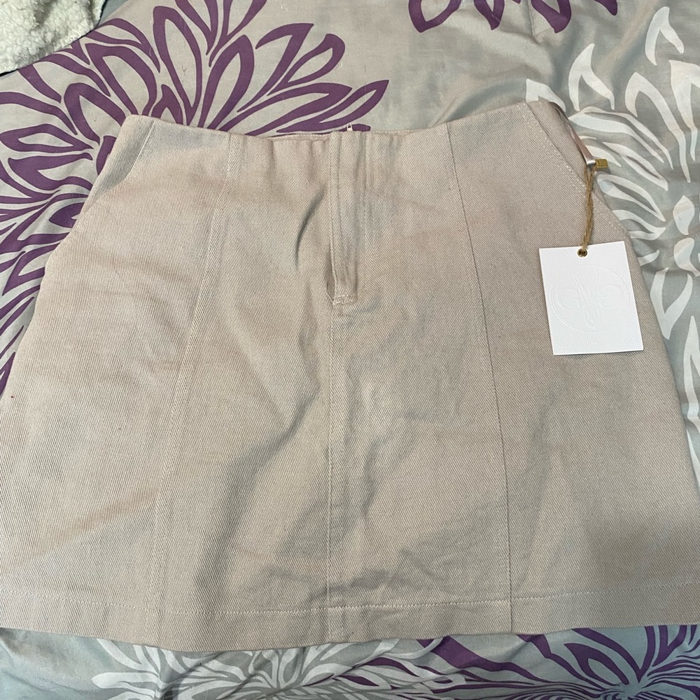 Mini skirt from local boutique